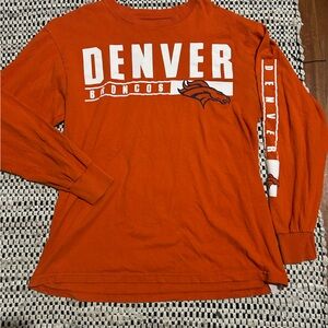 NFL Denver Broncos Orange Long Sleeve Tee
